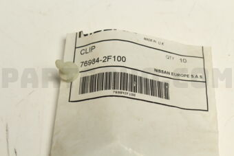 769842F100 FASTENER-MUDGUARD