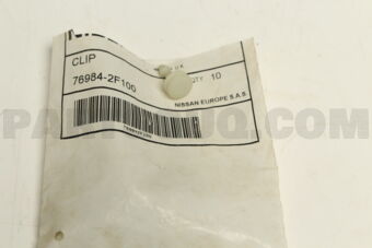 769842F100 FASTENER-MUDGUARD