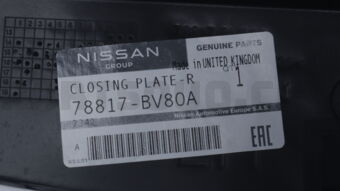 78817BV80A Nissan CLOSING