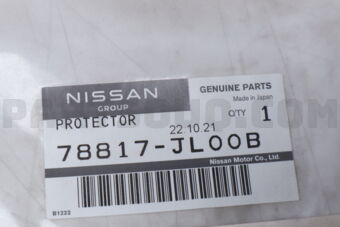 78817JL00B PROTECTOR-REAR FILLET LH