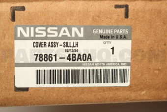 788614BA0A FILLET-MLDG LH