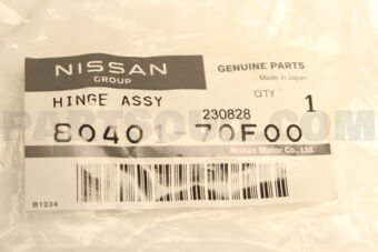 8040170F00 HINGE ASSY-FRONT DOOR