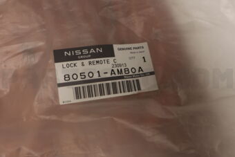 80501AM80A LOCK &amp; REMOTE