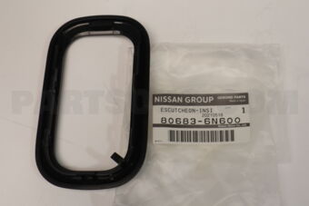 806836N600 ESCUTCHEON-INSIDE HANDLE,LH