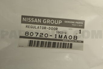 807201MA0B REGULATOR DOOR