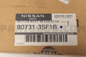 807313SF1B MOTOR ASSY-REGULATOR,LH