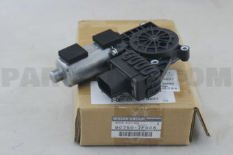 80750JF00A MOTOR ASSY-REGULATOR,RH