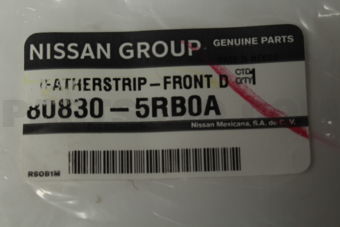 808305RB0A WSTRIP ASSY-FR
