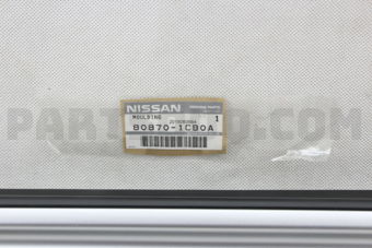 808701CB0A MOULDING-FRONT DOOR,RH