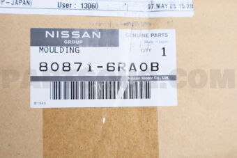 808716RA0B MOULDING-FRONT DOOR,LH