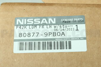 808779PB0A MOULDING FRONT DOOR LH