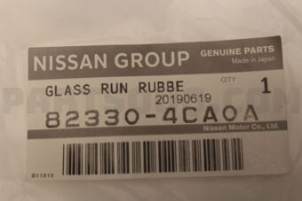 823304CA0A GLASS RUN RUBBE