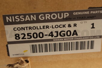 825004JG0A CONTROLLER LOCK &amp; REMOTE,RR RH  D/C
