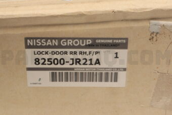82500JR21A LOCK &amp; REMOTE CONTROL ASSY-REAR DOOR,RH