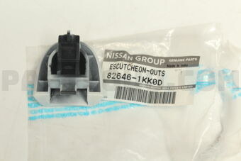 826461KK0D ESCUTCHEON-OUTSIDE HANDLE,FRONT DO