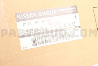 828211LA1D MLDG RR DOOR
