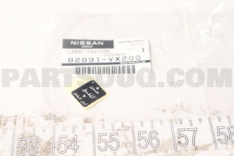 82891VX200 LABEL-CAUTION,CHILD LOCK