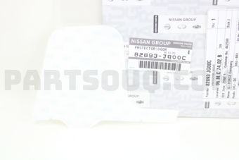 82893JG00C PROTECTOR-REAR DOOR,LH