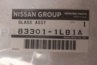 833011LB1A GLASS ASSY-SIDE WINDOW,LH