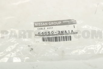 CABLE-TRUNK LID & GAS FILLER OPENER 846503MA1A | Nissan Parts