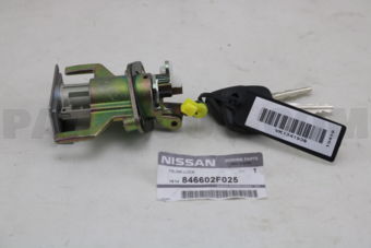 846602F025 CYLINDER SET-TRUNK LID LOCK