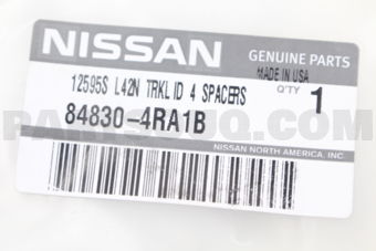 848304RA1B W/S TRUNK LID