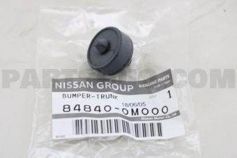 848400M000 BUMPER-RUBBER,TRUNK LID