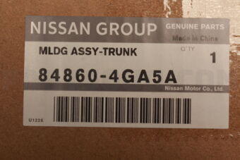 848604GA5A MOULDING ASSY-TRUNK