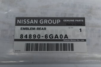 848906GA0A EMBLEM-REAR