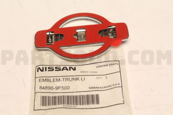 848909F500 EMBLEM-REAR