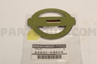 84890KB50A Nissan EMBLEM-TRUNK LID