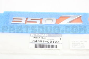 84895CD10A EMBLEM-REAR