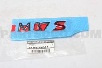 848961MS0A EMBLEM-TRUNK LID