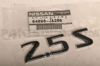 84896JA200 EMBLEM-TRUNK LID