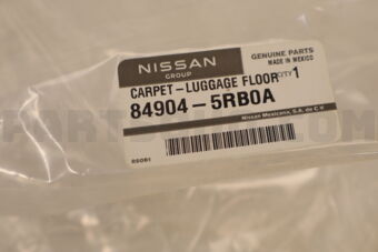 849045RB0A CARPET LUGGAGE FLOOR