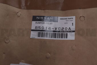 85014VC20A Nissan BUMPER-REAR