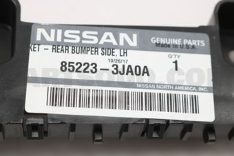 852233JA0A BRACKET-REAR BUMPER SIDE,LH