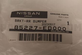 85227ED000 BRKT-RR BUMPER