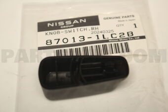 870131LC2B KNOB-SWITCH,FRONT SEAT RECLINING RH