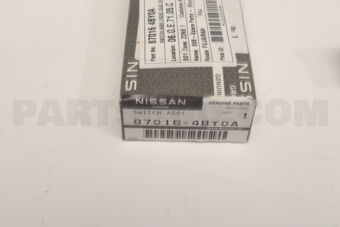 870164BY0A Nissan SWITCH ASSY FRONT SEAT RH