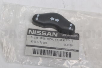 870627S000 KNOB-SWITCH,FRONT SEAT SLIDE LH
