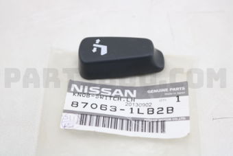 870631LB2B KNOB-SWITCH,FRONT SEAT RECLINING L