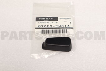 87063JM01A KNOB-SWITCH,FRONT SEAT RECLINING LH