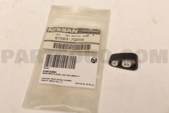 87063ZQ00A KNOB-SWITCH,FRONT SEAT RECLINING LH