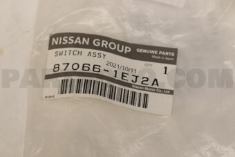 870661EJ2A SWITCH ASSY-FRONT SEAT,LH