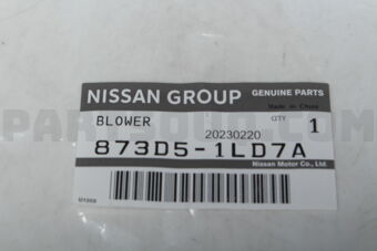 873D51LD7A BLOWER
