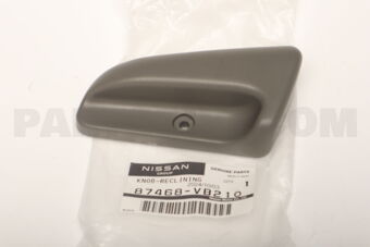 87468VB210 Nissan KNOB-RECLINING DEVICE LEVER