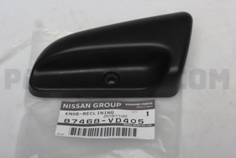 87468VD405 KNOB-RECLINING DEVICE LEVER