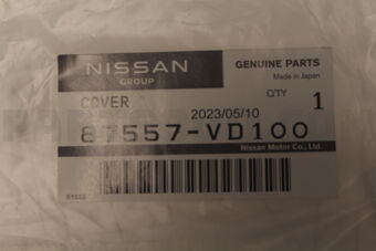 87557VD100 COVER-SEAT SLIDE