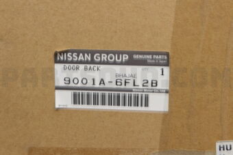 9001A6FL2B DOOR ASSY-BACK